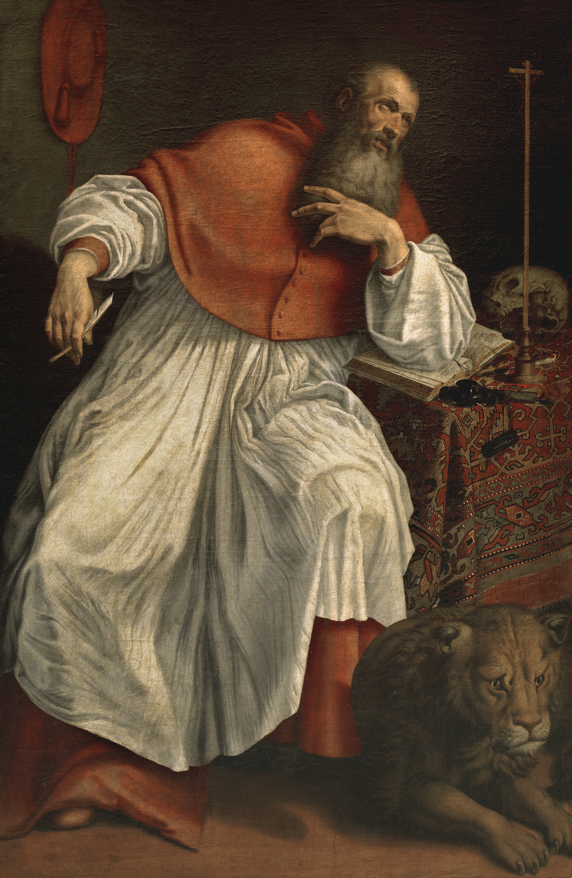 Antonio Campi, Saint Jerome