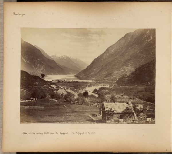 Axel Lindahl, Odde, & view looking North down the Sørfjord
