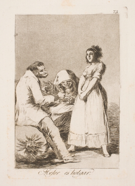 Francisco de Goya, Hellere drive