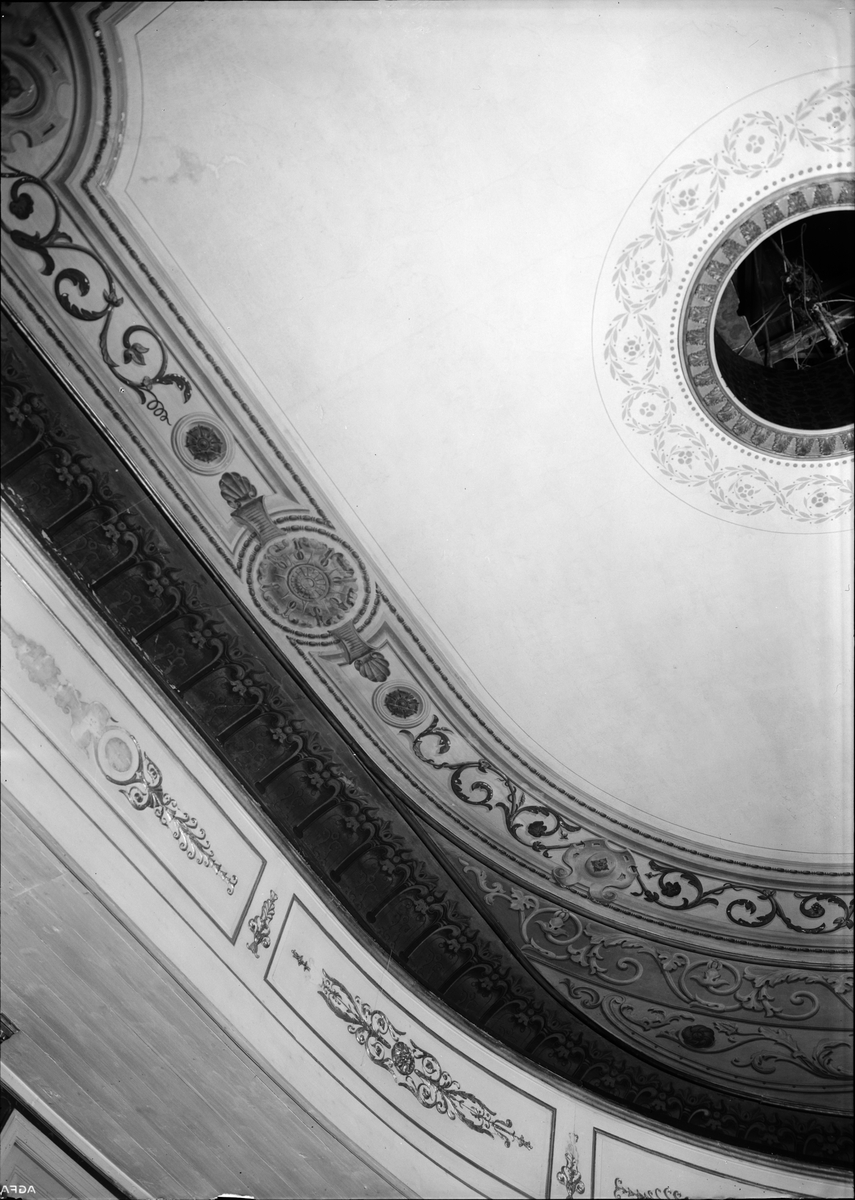 Okänd,, Upsala Teater-Chateau Barowiak under rivning, Uppsala 1939