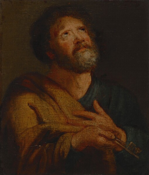 after Sir Anthony van Dyck, Saint Peter