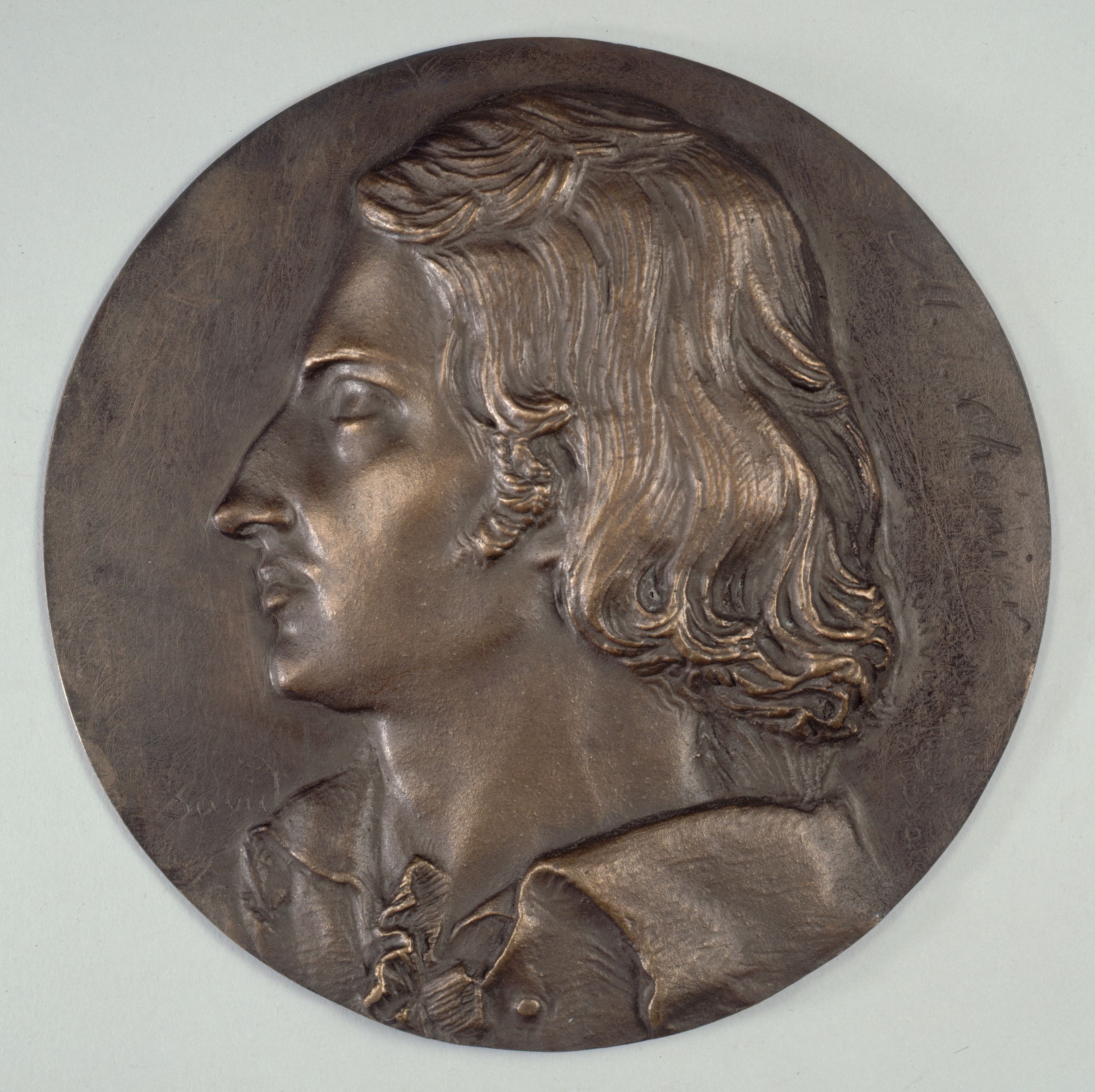 David d'Angers, Portrait de Marie-Joseph de Chénier (1764-1811), poète