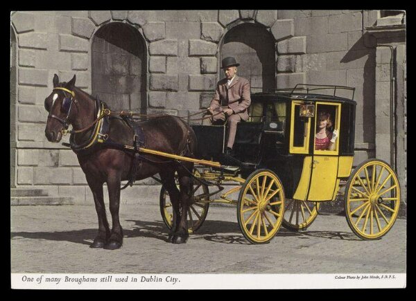 Hinde, John Wilfrid, One of many Broughams still used in Dublin City