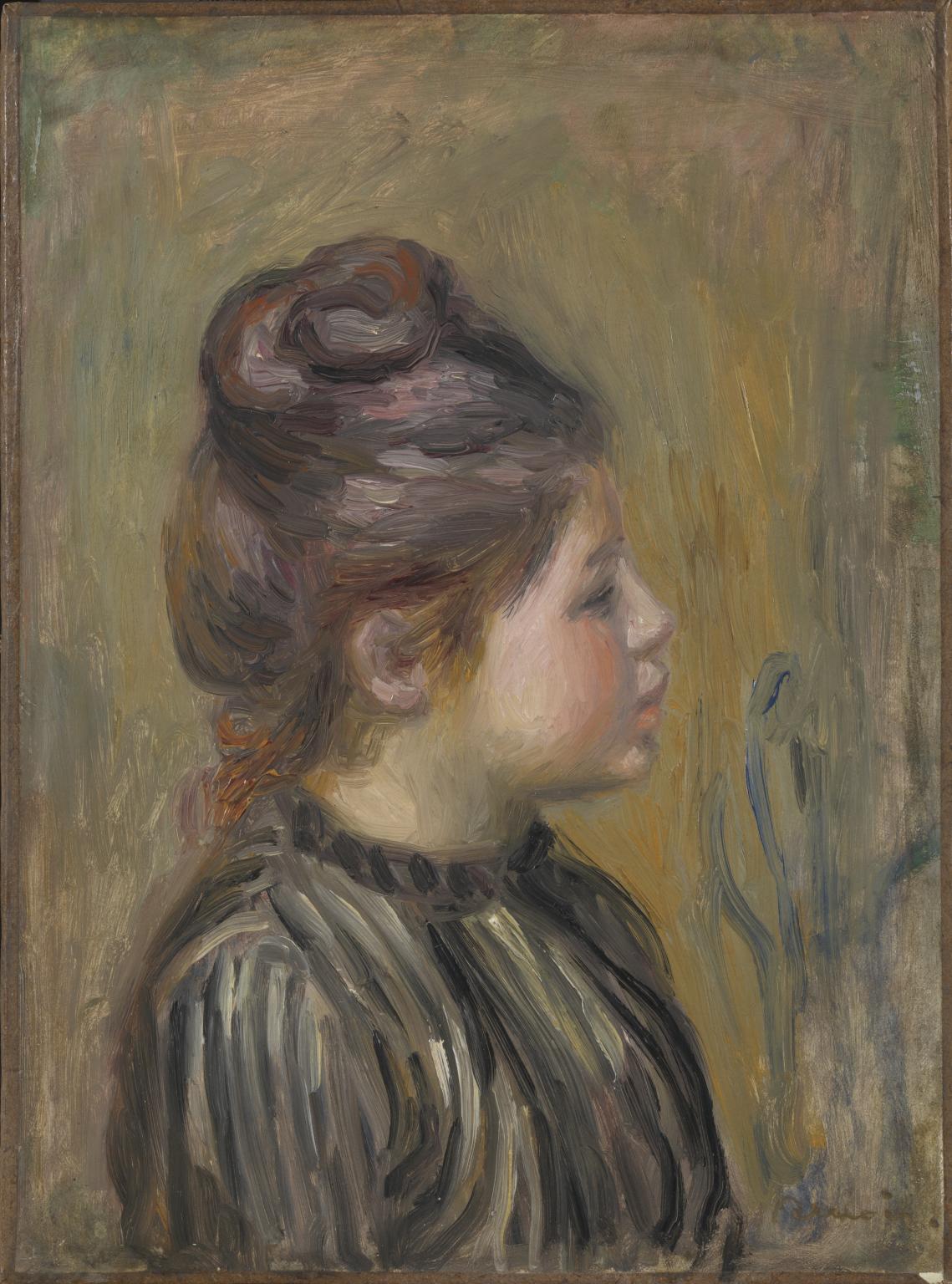 Pierre-Auguste Renoir, Head of a Girl