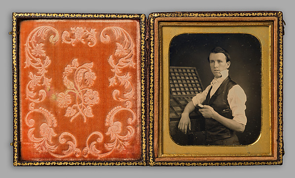 Unknown, [Portrait of E.J. Odell, Typesetter]