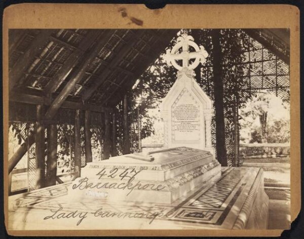 Francis Frith, Barrackpore Lady Canning's Tomb