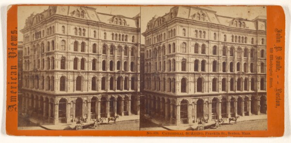 John P. Soule, Cathedral Building, Franklin St., Boston, Mass.