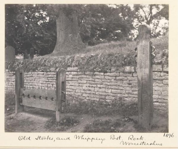 Stone, Benjamin (Sir), Old Stocks and Whipping Post, Rock, Worcestershire