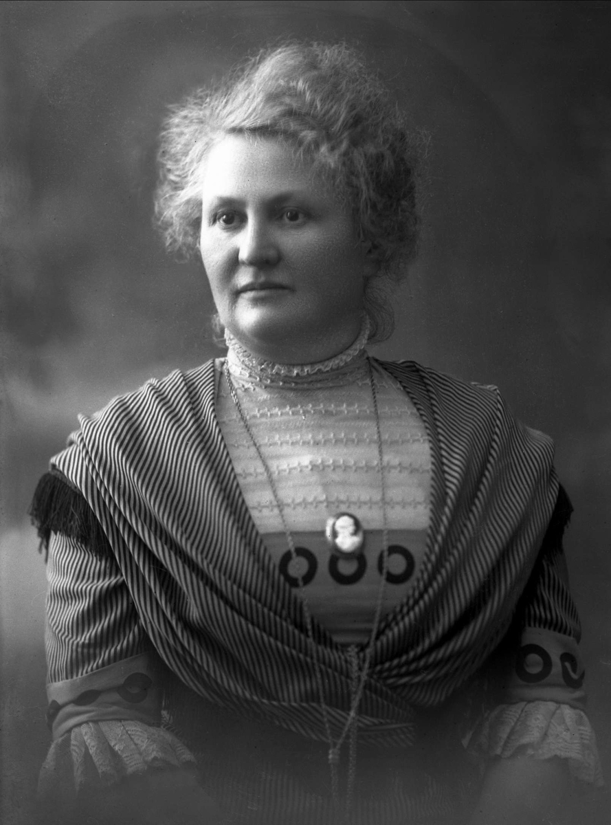 Gustav Borgen, Portrett, eldre kvinne. Fru Kaltenborn.