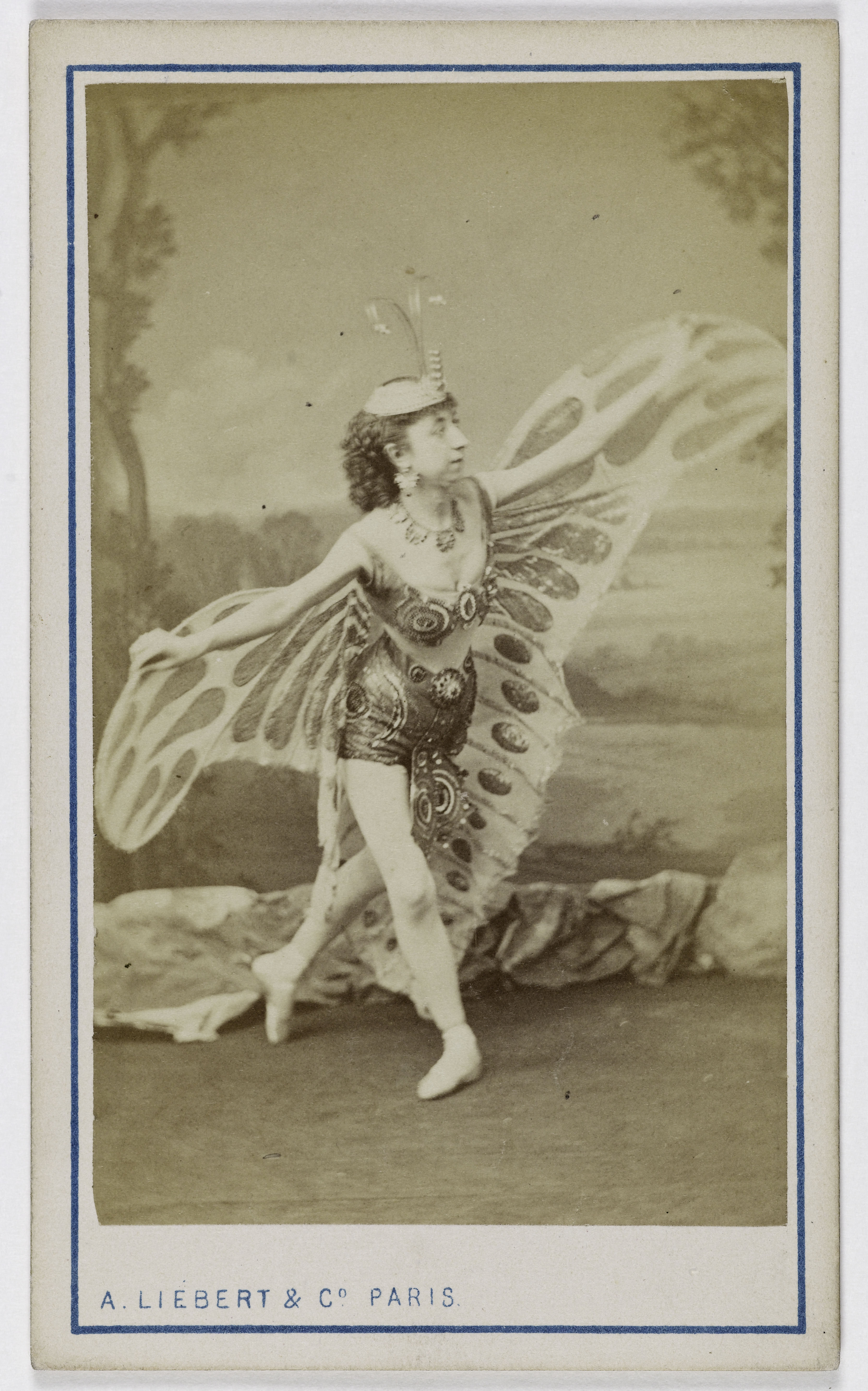 Alphonse Liébert, Portrait de Louise Dupin (danseuse)