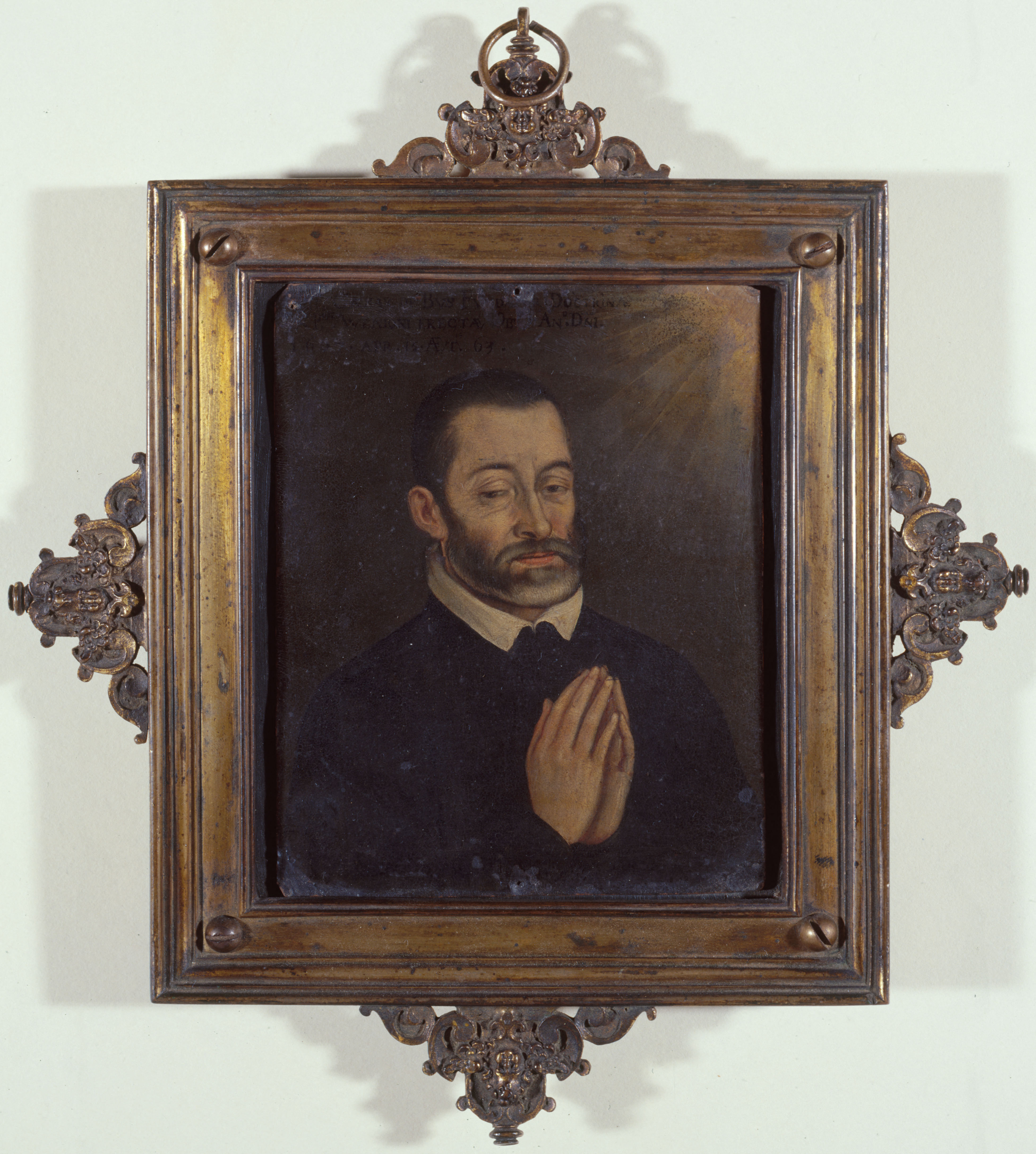 Ecole française, Portrait de César de Bus (1544-1607), fondateur de la congrégation des Frères de la doctrine chrétienne.