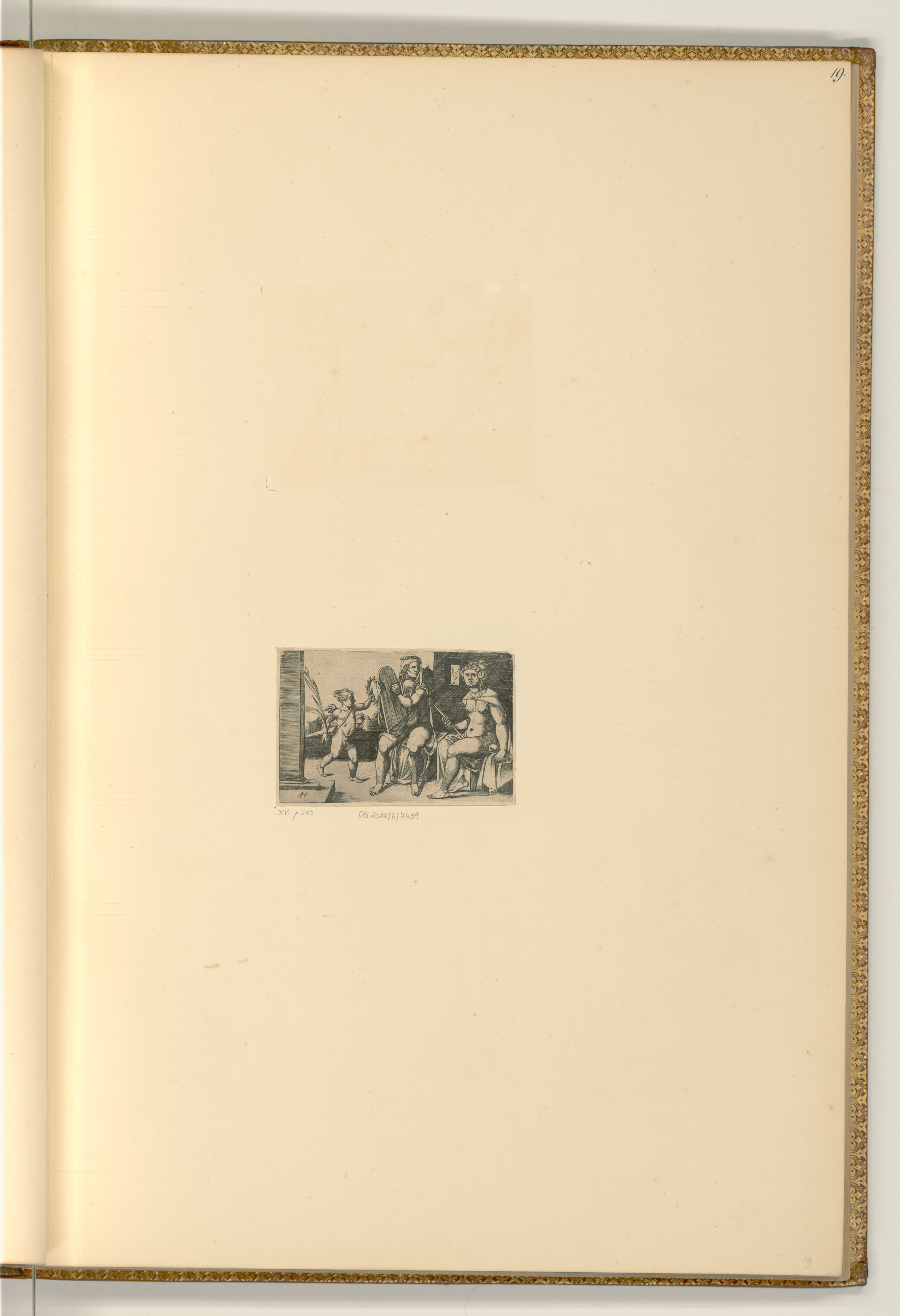 Monogrammist(unbestimmt), Allegorie mit Amor