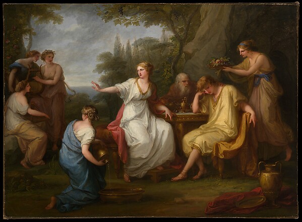 Angelica Kauffmann, The Sorrow of Telemachus