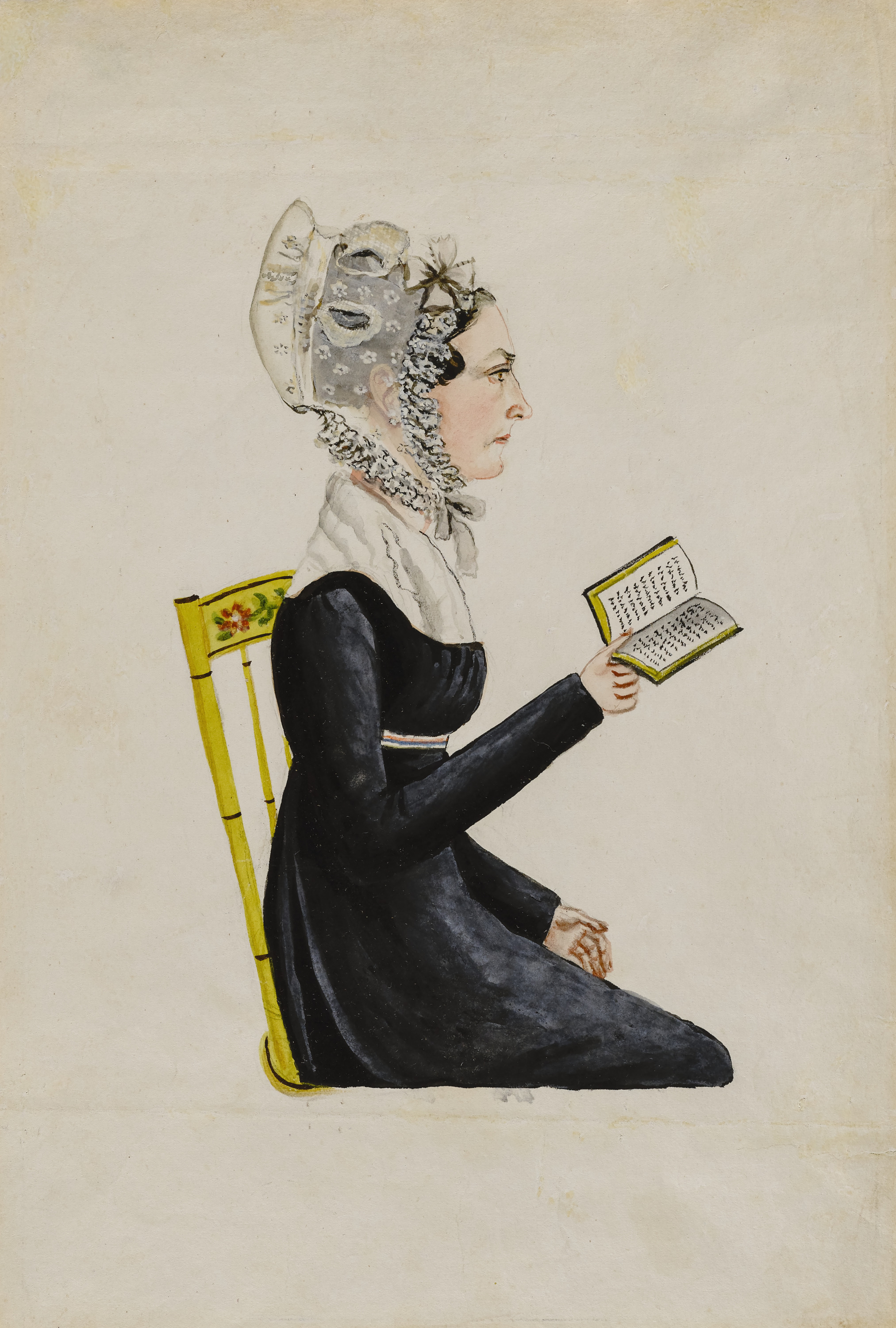 Jacob Maentel, Portrait of Elizabeth Sweitzer Musser