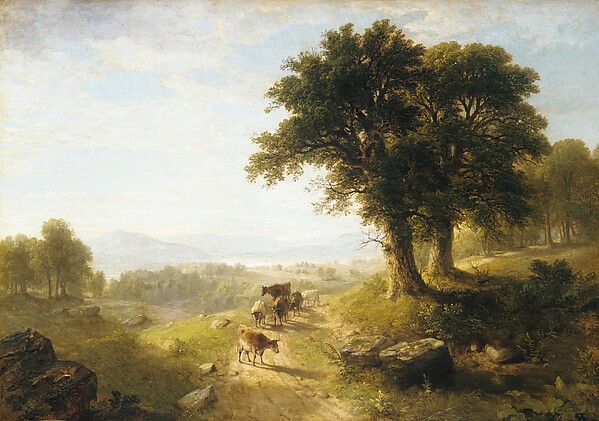 Asher Brown Durand, River Scene