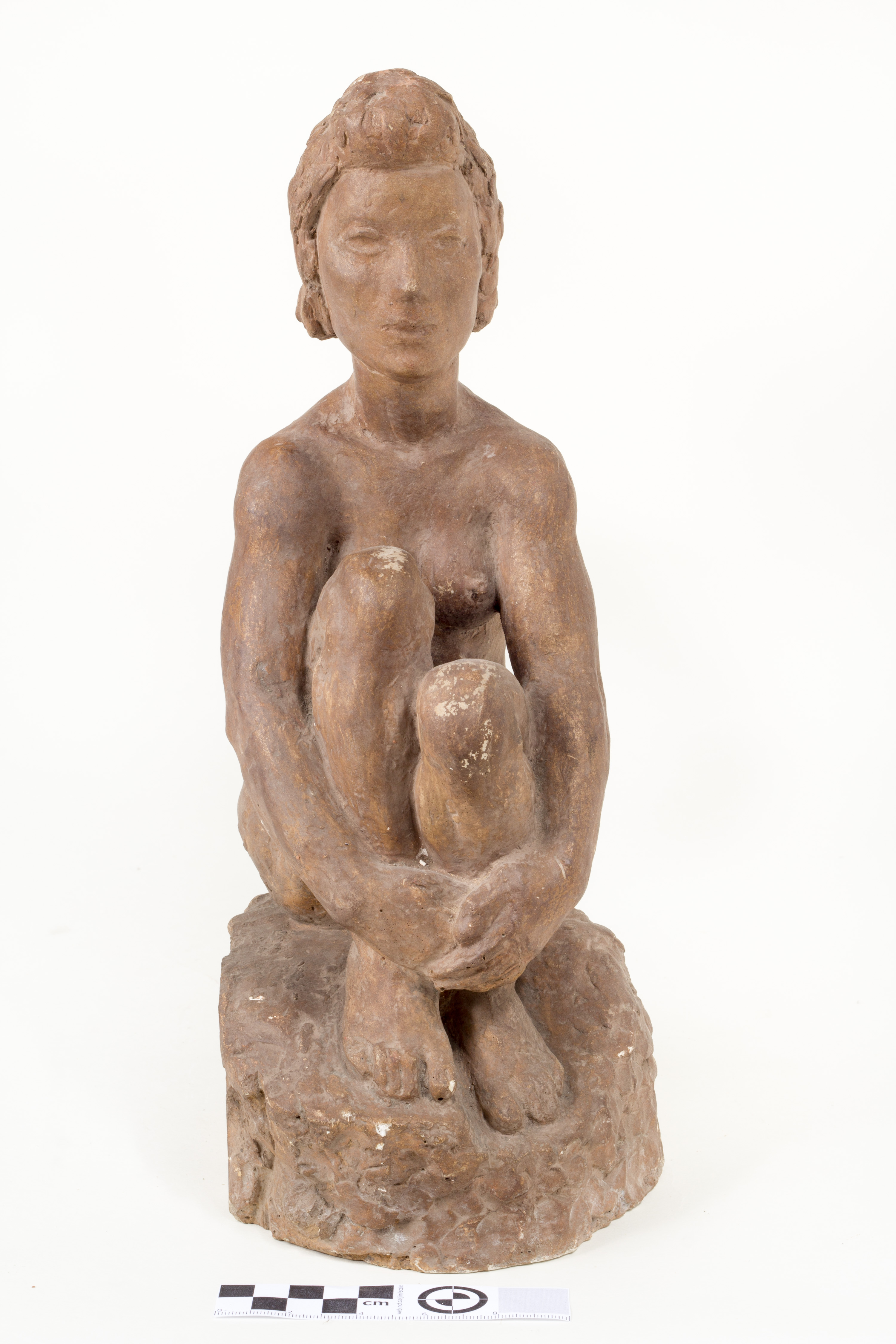 Anton (autor) Starkopf, seated female figure