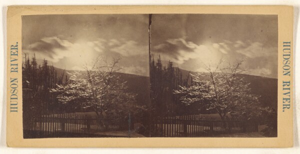 Unknown, [Clouds, Huson River]