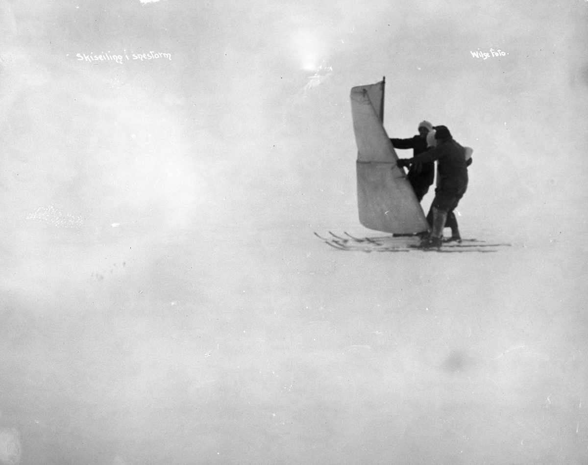 Anders Beer Wilse, Prot: Finse - Skiseiling