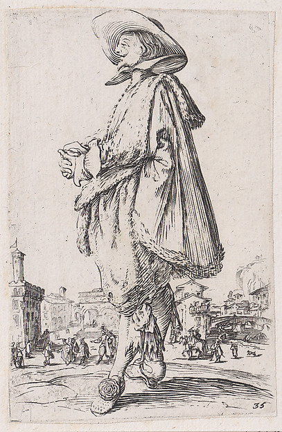 Anonymous, Reverse Copy of Le Mendiant a la Jambe de Bois (The Beggar with the Wooden Leg), from Les Gueux suite appelée aussi Les Mendiants, Les Baroni, ou Les Barons (The Beggars, also called the Barons)
