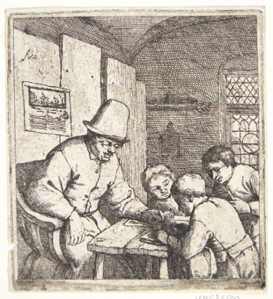 Adriaen van Ostade, Skolelæreren