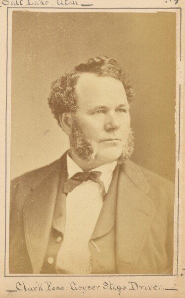 Unknown, Clark Fass, Geyser Stage Driver