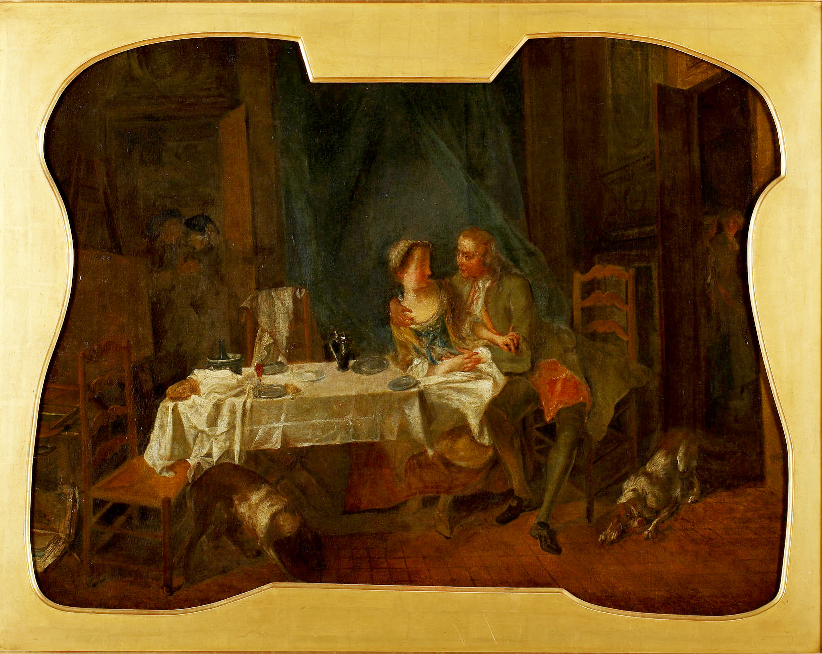Nicolas Lancret, La Femme infidèle. Les Rémois.