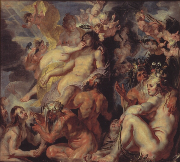 Jacob Jordaens, Æneas' apoteose
