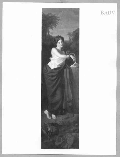 Ferdinand Georg Waldmüller, maid with snake