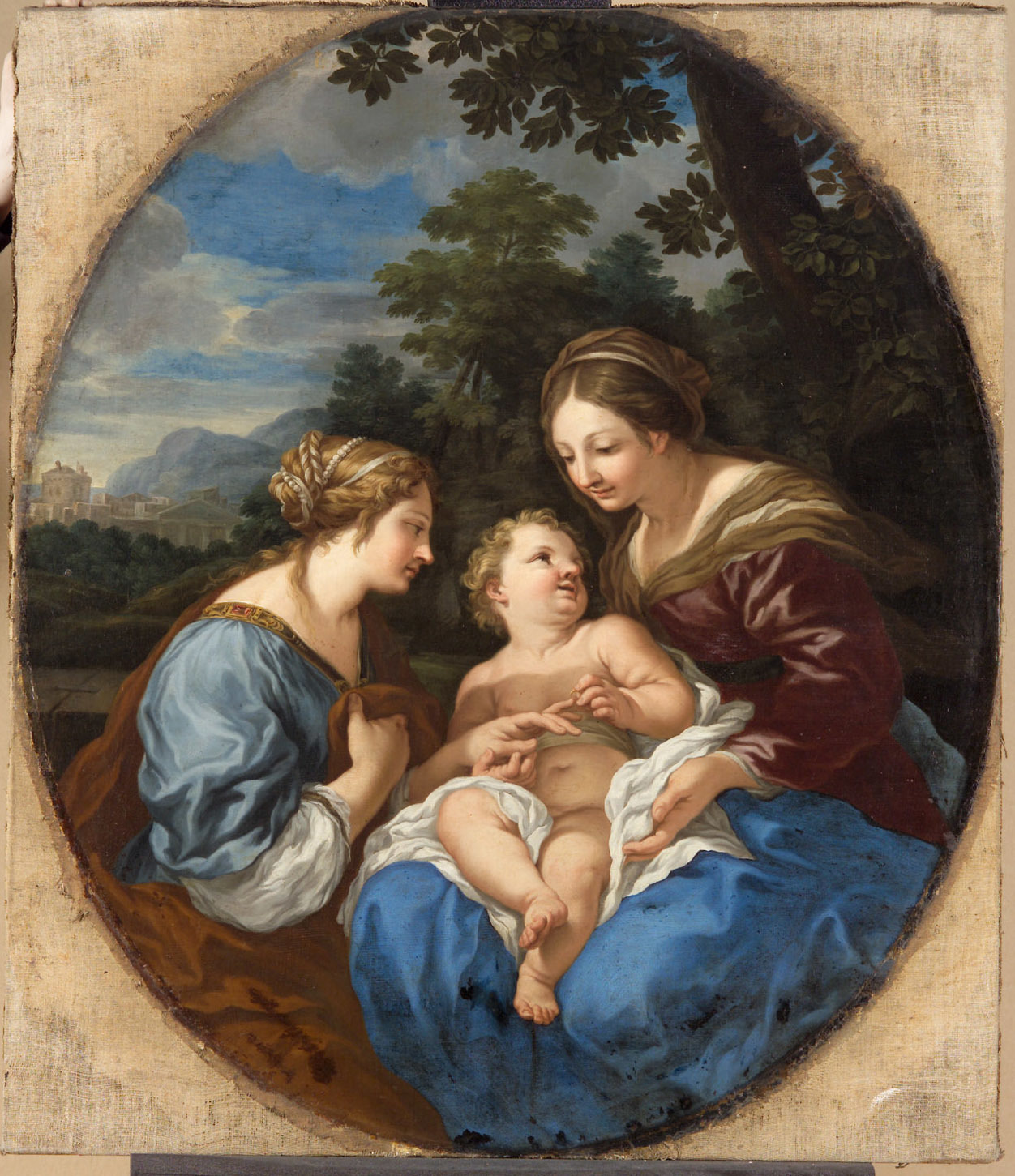 Ciro Ferri, Mystic marriage of Saint Catherine of Alexandria