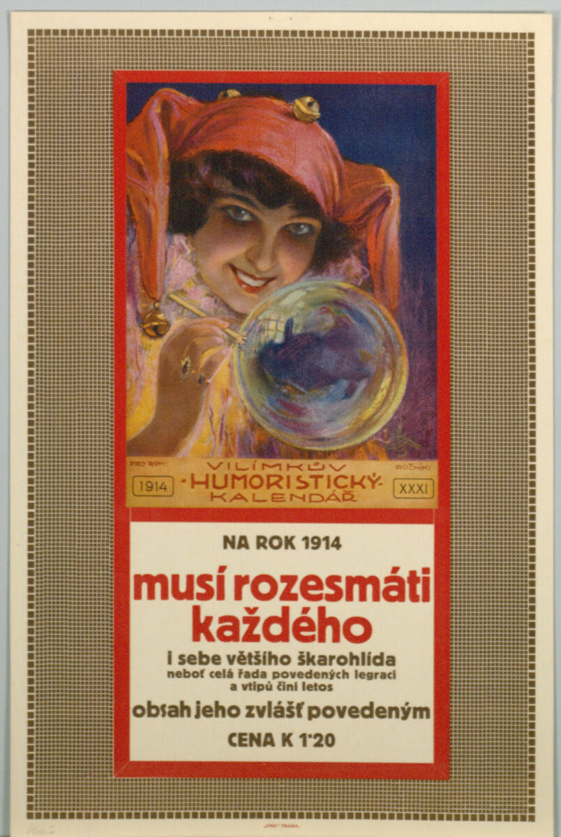 Anonym, VILÍMKUV HUMORISTICKÝ KALENDÁR NA ROK 1914; musí rozesmáti kazdého