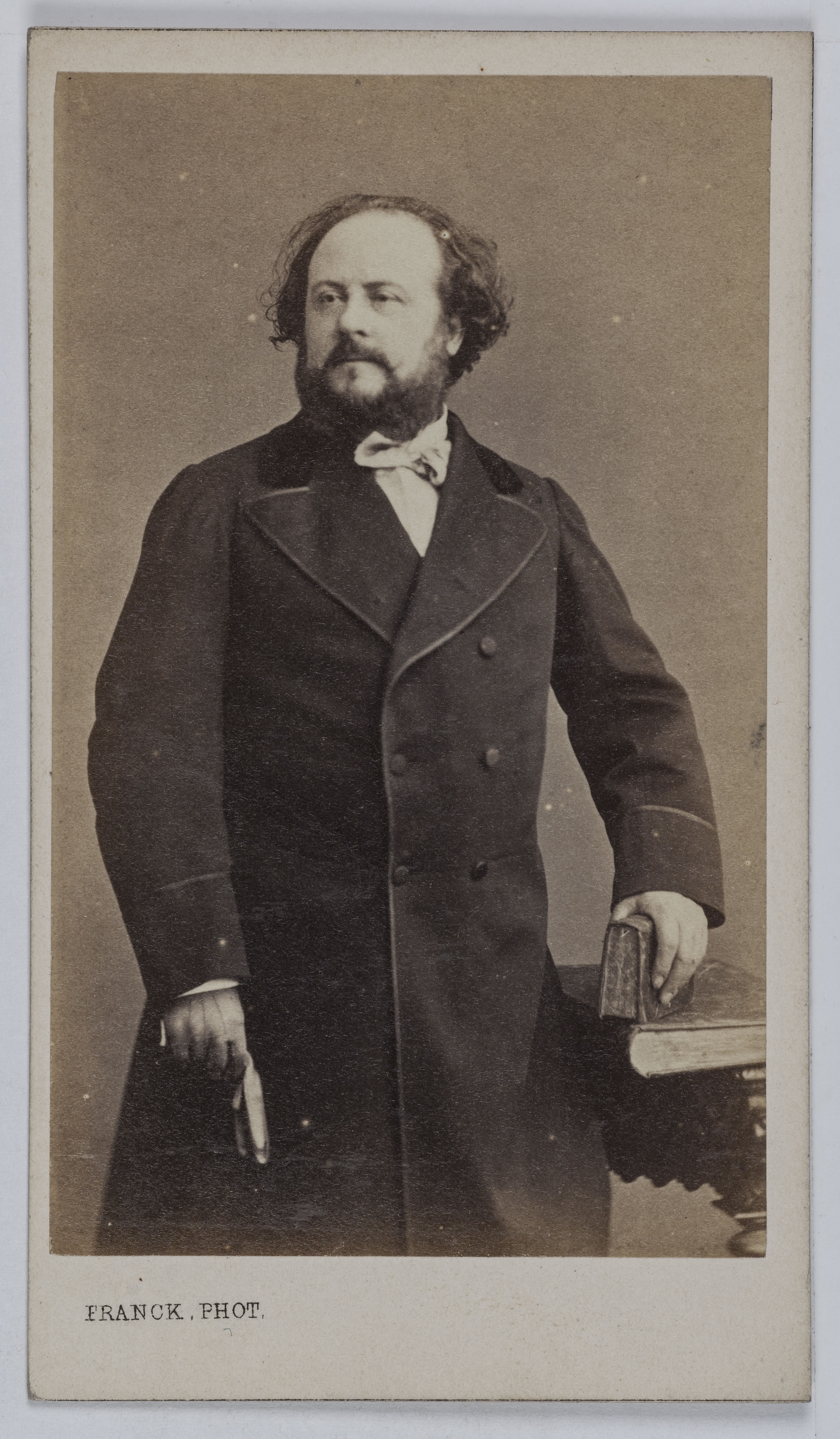 Franck, Portrait d'Hippolyte Gustave Roger (1815-1879), ténor et professeur au Conservatoire.