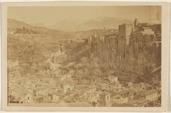 Unknown, [Panoramic view of the Alhambra, Granada, Spain]
