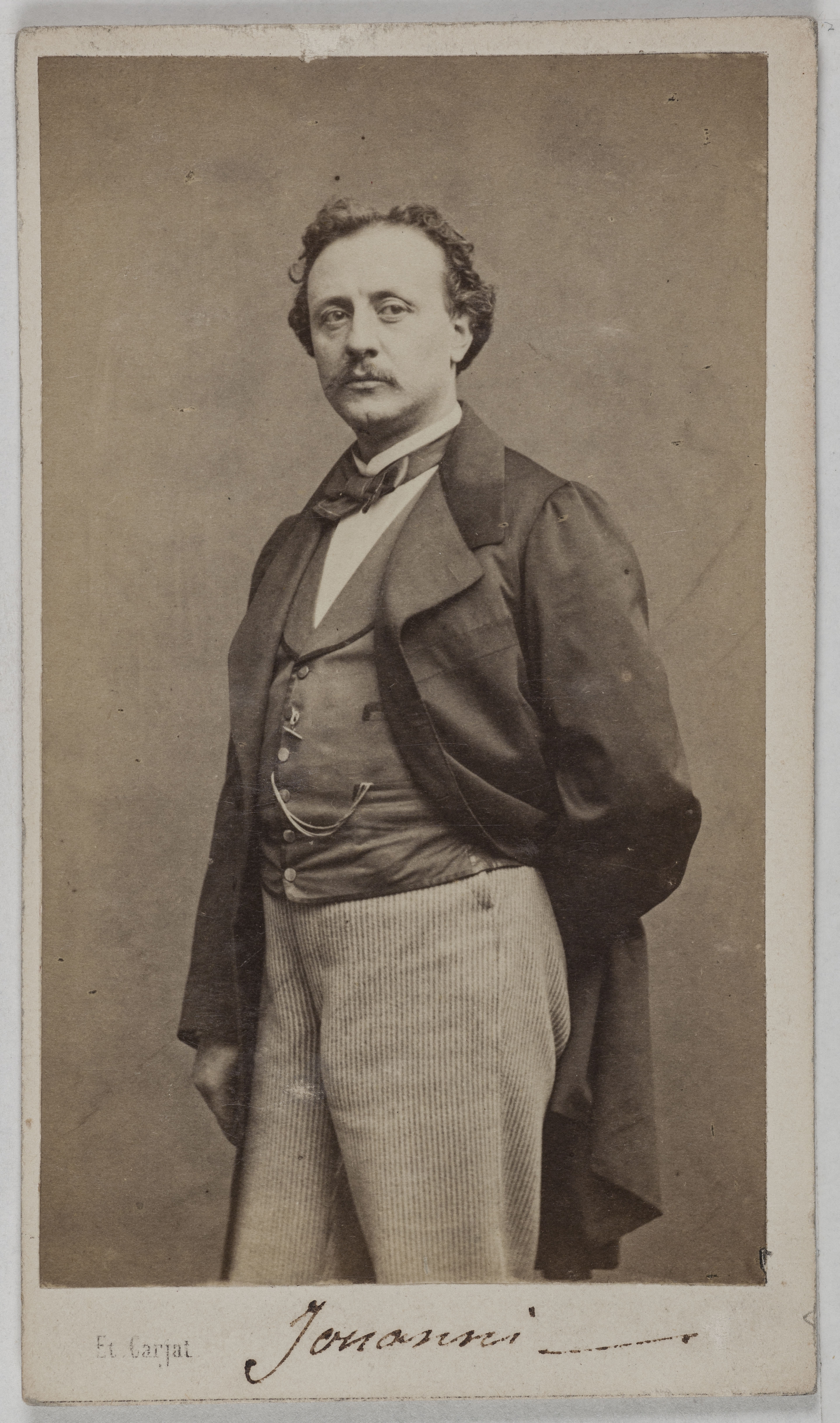 Carjat & Cie, Portrait de Jouanni, (Juan Pedorlini dit, 18 -1903), (chanteur lyrique, tragédien)