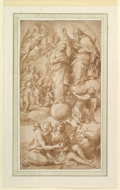 Alessandro Turchi, Allegory of the Immaculate Conception with the Fall of Man