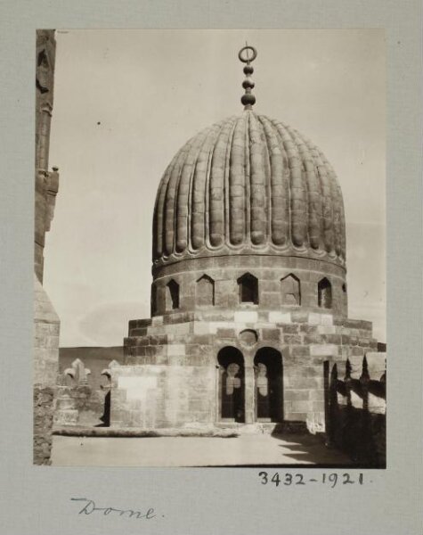 K.A.C. Creswell, Dome of the madrasa of Mamluk Sultan Sha'ban's mother (Khawand Baraka), Cairo