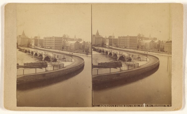 Unknown, Aqueduct From South St. Paul St., Rochester, N.Y.