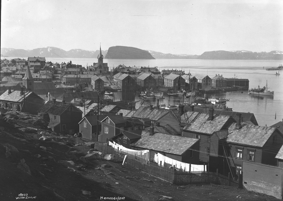 Anders Beer Wilse, Prot: Bergensfjords tur - Hammerfest, oversigt