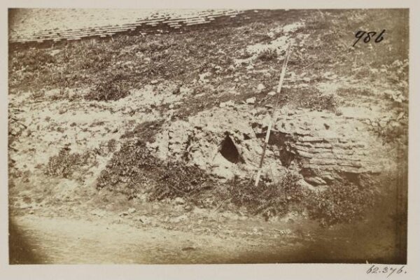 Parker, John Henry, Aqueducts - Specus of an Aqueduct in the interior of the Wall at the Porta Ardeatina, north-east side.