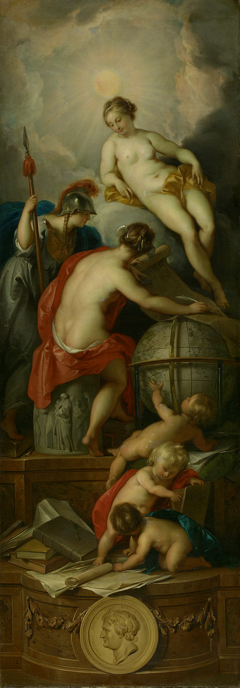 Jacob de Wit, Allegory on the Writing of History