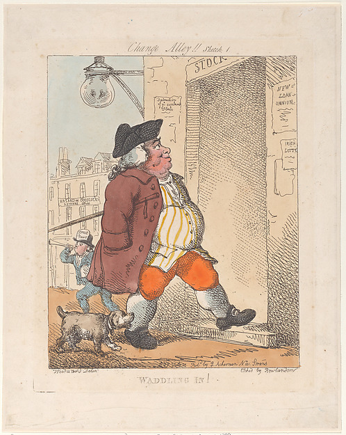 Thomas Rowlandson, Waddling In!