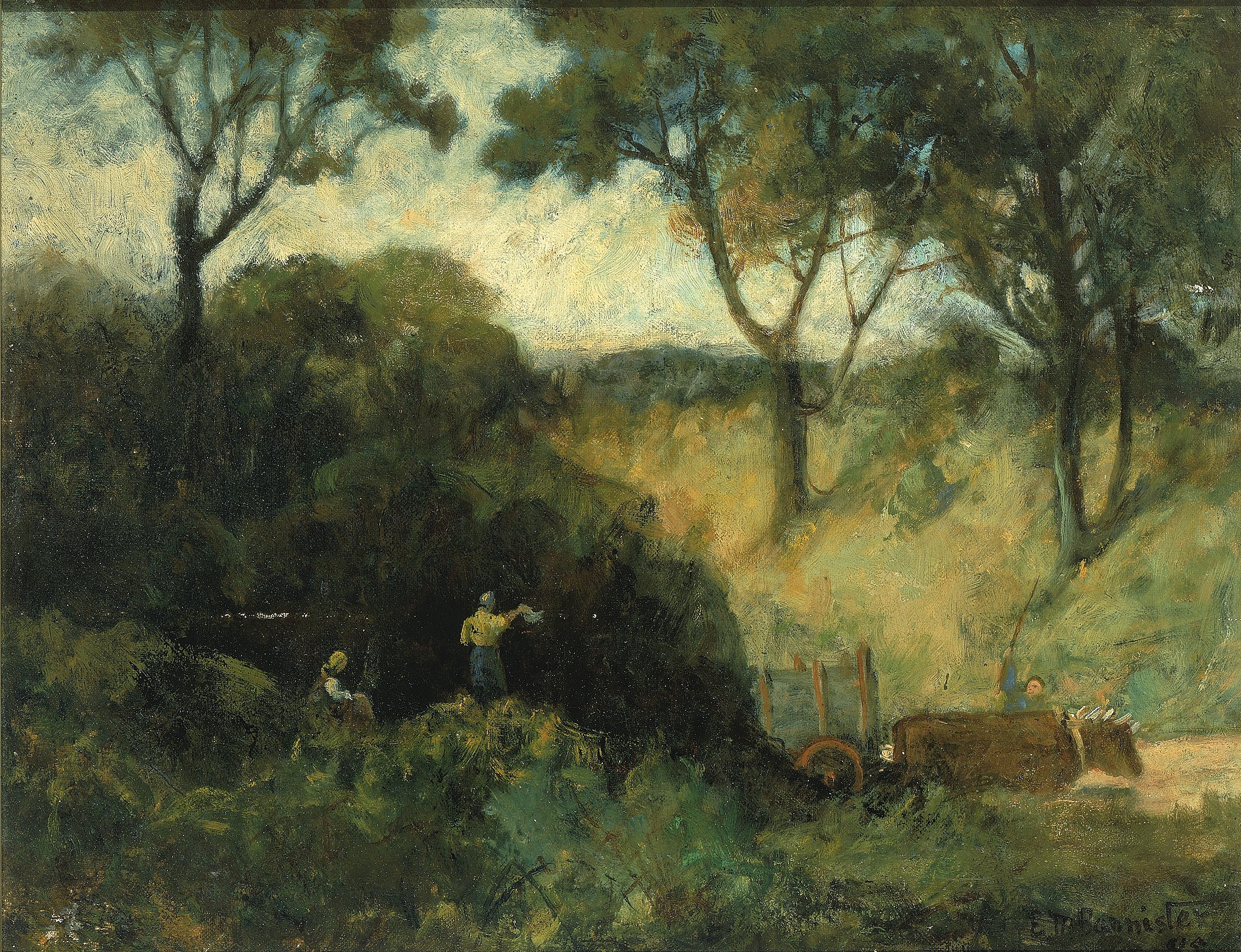 Edward Mitchell Bannister, The Salute