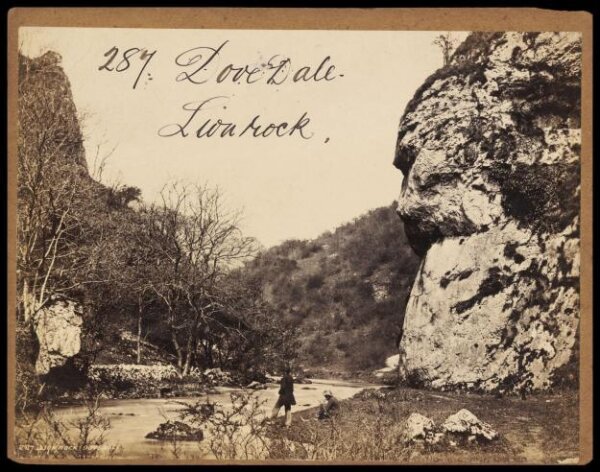 Francis Frith, Dove Dale.  Lion Rock