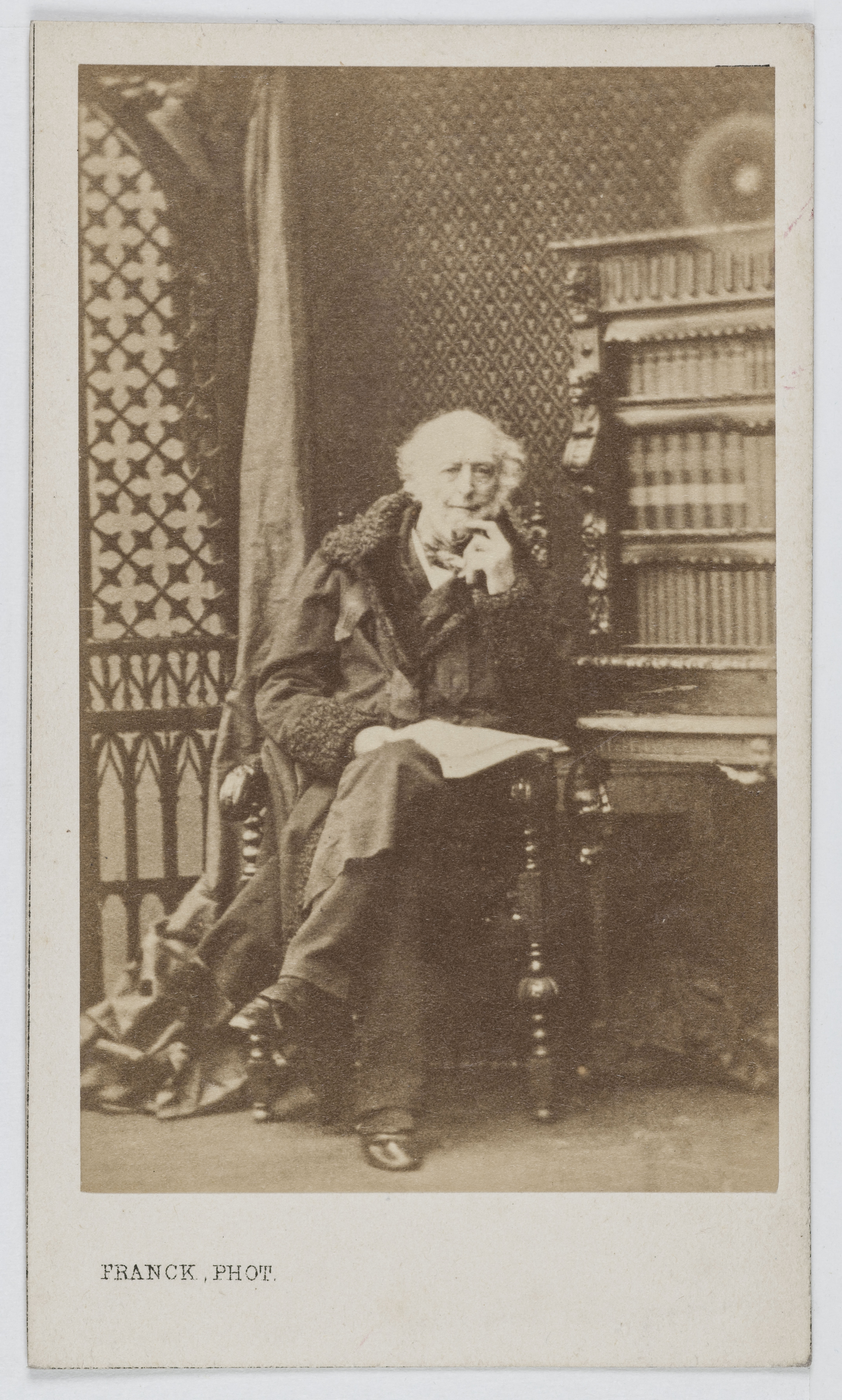 Franck, Portrait de Sir Michaël Seymour (1802-1887), amiral anglais.
