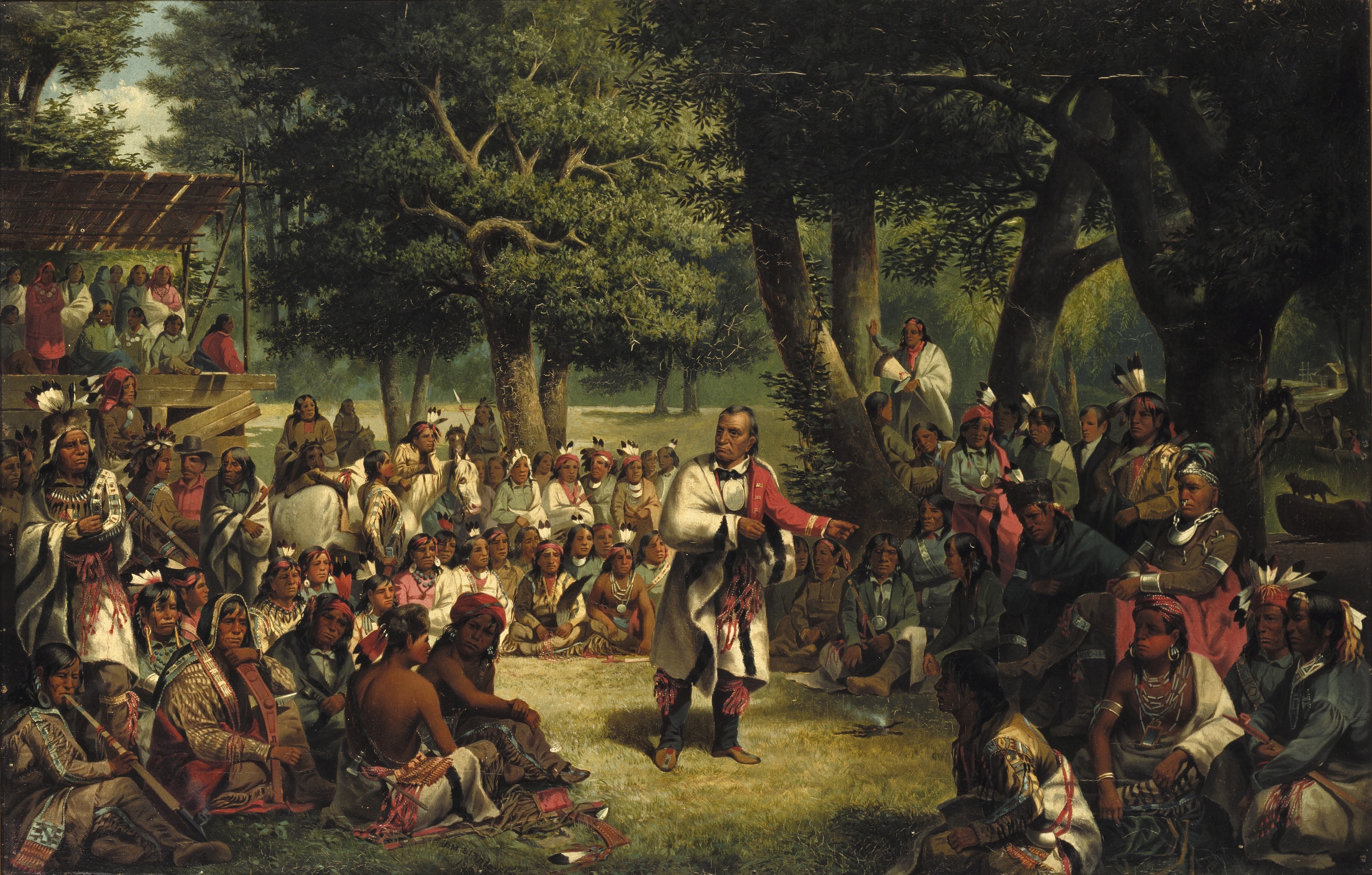John Mix Stanley, The Trial of Red Jacket