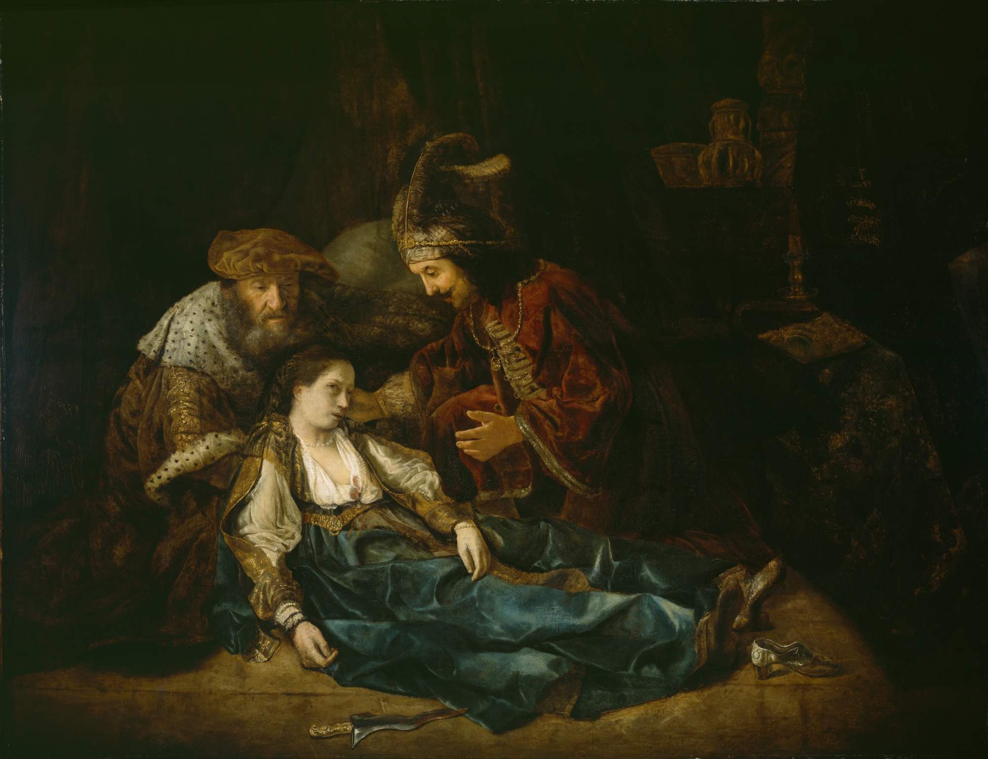 Rembrandt, The Death of Lucretia