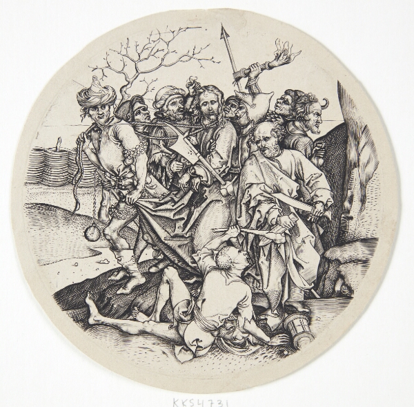 Martin Schongauer, Kristus tages til fange