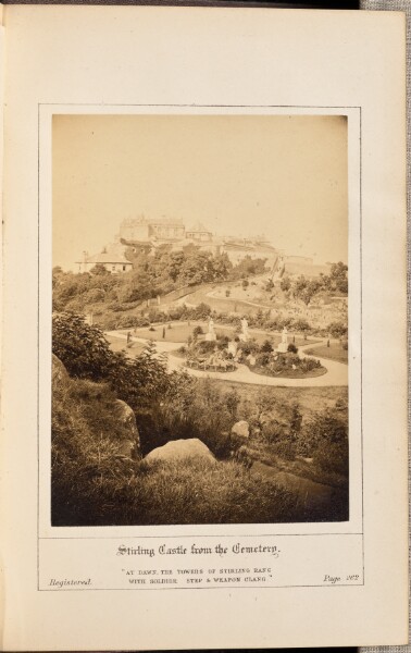 George Washington Wilson, Stirling Castle from Cemetery