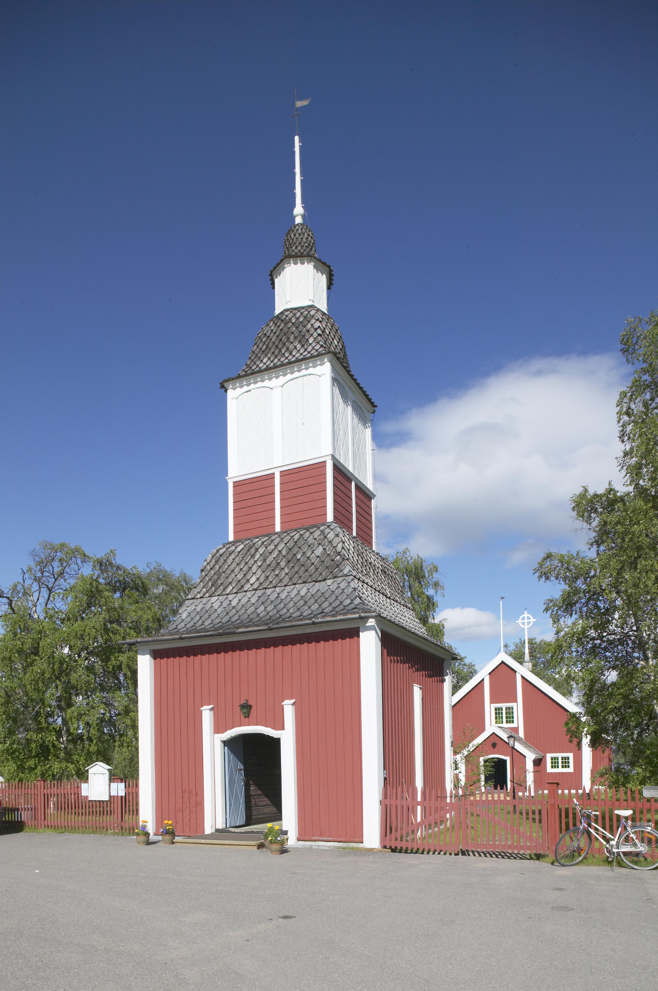 Bengt A Lundberg, Jukkasjärvi kyrka