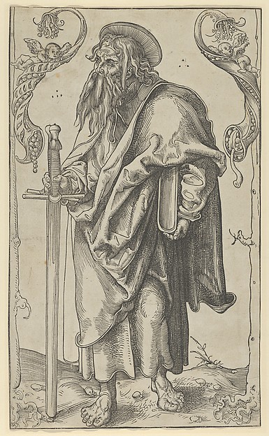 Lucas Cranach the Elder, Paul from Christ, the Apostles and St. Paul