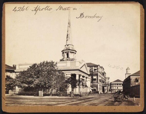 Francis Frith, Apollo Street.  Bombay